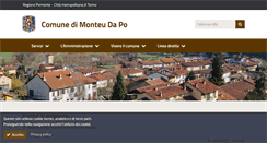 Desktop Screenshot of comune.monteudapo.to.it