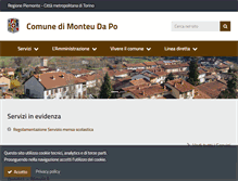 Tablet Screenshot of comune.monteudapo.to.it